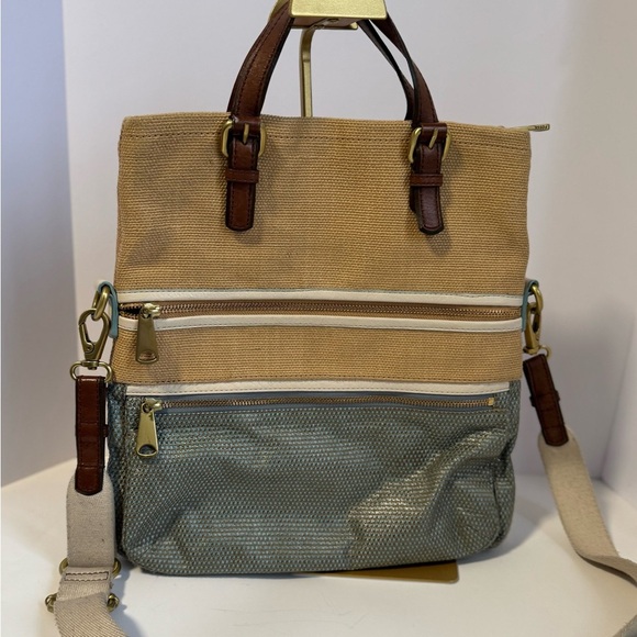 Fossil Womens Explorer Fold Over Bag - Picture 1 of 13